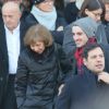 Exclusif - Antonin Chalon, le fils de Zabou Breitman, et Laurent Lafitte- Obsèques de Jean-Claude Deret, le père de Zabou Breitman au cimetière du Père Lachaise à paris le 17 décembre 2016.