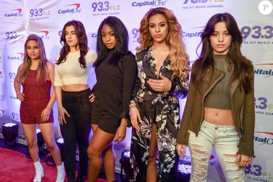 Le groupe Fifth Harmony People à l'évènement 93.3 FLZ's iHeart Radio