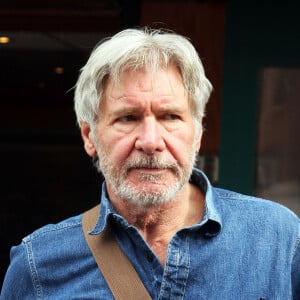 Harrison Ford est allé déjeuner au restaurant 'Bar Pitti' dans le quartier de Downtown à New York, le 10 mars 2016