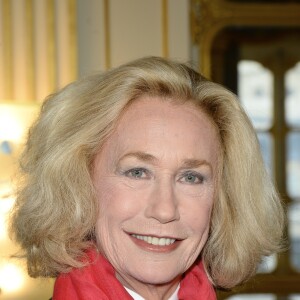 Brigitte Fossey - Lancement de la 17e édition du Printemps des Poètes au Ministre de la Culture à Paris. Le 6 mars 2015