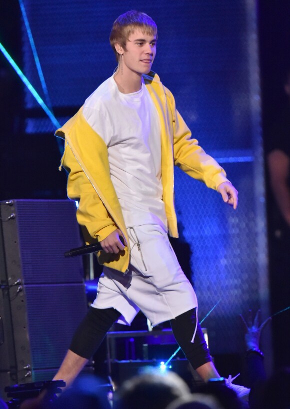 Justin Bieber à la soirée "Z100's Jingle Ball 2016" au Madison Square Garden à New York, le 9 décembre 2016.