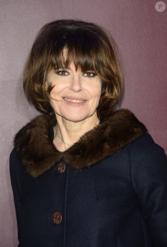 Fanny Ardant - Avant-première du film "Chic" au cinéma Gaumont Marignan à Paris, le 6 janvier 2015