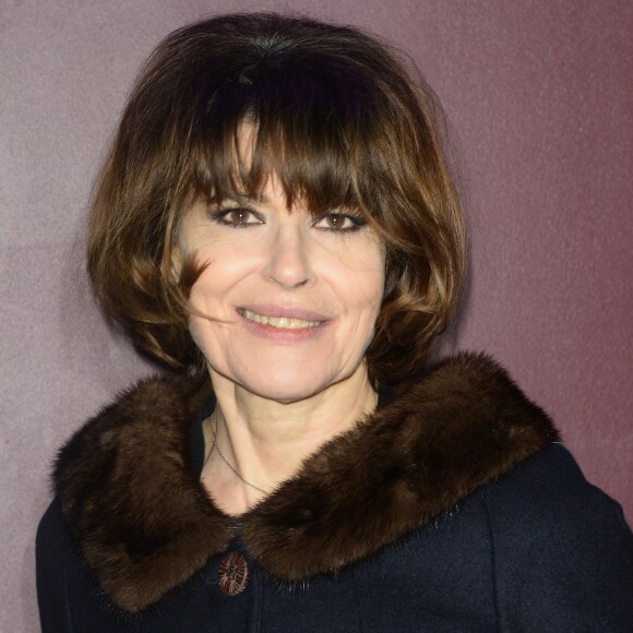 Fanny Ardant - Avant-première du film "Chic" au cinéma Gaumont Marignan à Paris, le 6 janvier 2015