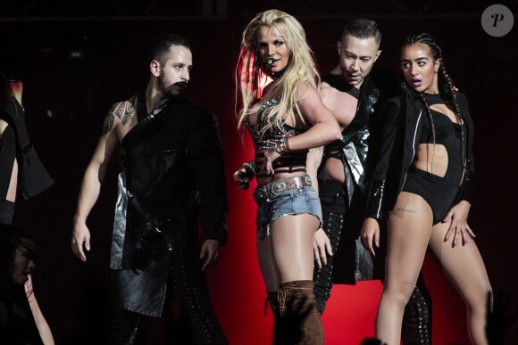 Britney Spears en concert à San Jose, le 3 décembre 2016.