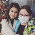 Selena Gomez a rendu visite à des jeunes patients dans un hôpital du Texas, le 24 décembre 2016