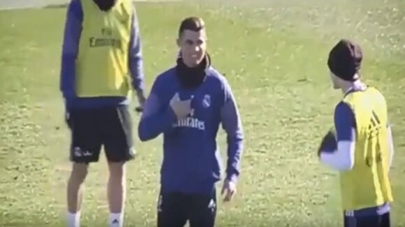 Dernier entraînement de 2016 du Real Madrid, le 30 décembre 2016.