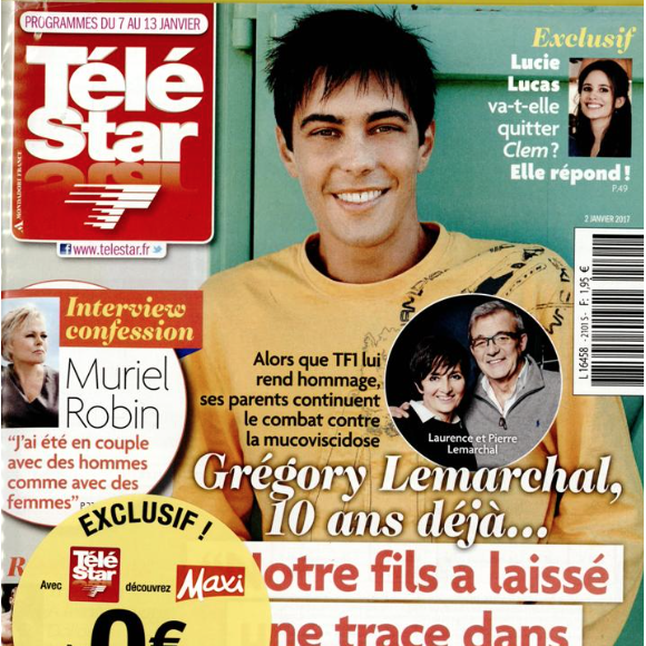 Télé Star, janvier 2017.