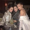 Kendall Jenner, Bella Hadid et Hailey Baldwin au The Nice Guy à Los Angeles. Janvier 2017.