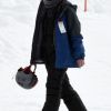 Maddox Jolie-Pitt prend des cours de snowboard à Crested Butte, Colorado, le 28 décembre 2016.