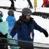 Maddox Jolie-Pitt prend des cours de snowboard à Crested Butte, Colorado, le 28 décembre 2016.