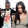 Kim Kardashian et Kanye West à l'aéroport de Los Angeles le 12 juin 2016.