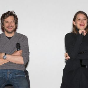 Exclusif - Guillaume Canet et Marion Cotillard à l'avant-première de "Rock'n Roll" au cinéma Kinepolis à Lomme, le 4 Janvier 2017. © Stéphane Vansteenkiste/Bestimage