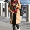 Exclusif - Michelle Williams à New York, porte des baskets Vans (modèle Classic Slip-On à carreaux). Le 5 Janvier 2017.