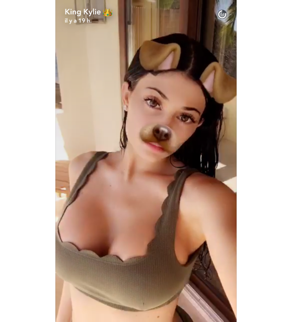 Kylie Jenner sur Snapchat le 4 janvier 2017