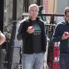 Exclusif - George Clooney reçoit la visite de sa femme Amal Alamuddin Clooney sur le tournage de 'Suburbicon' à Los Angeles, le 4 octobre 2016 © CPA/Bestimage