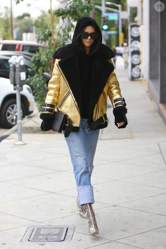 Kendall Jenner dans les rues de Los Angeles, le 2 janvier 2017