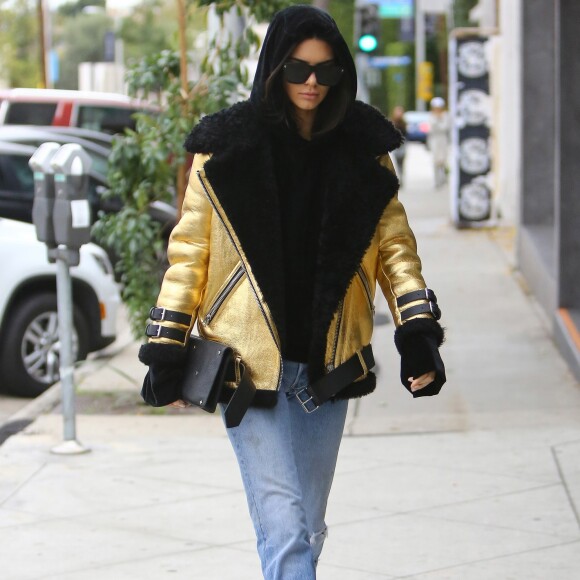 Kendall Jenner dans les rues de Los Angeles, le 2 janvier 2017