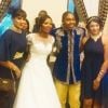 Mariage de la sportive Caster Semenya et Violet Raseboya, à Pretoria en Afrique du Sud, le 7 janvier 2017