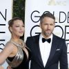 Ryan Reynolds et sa femme Blake Lively  74e cérémonie annuelle des Golden Globe Awards à Beverly Hills, le 8 janvier 2017. © Olivier Borde/Bestimage