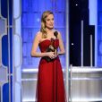 Brie Larson, habillée d'une robe Rodarte - 74e cérémonie annuelle des Golden Globe Awards à Beverly Hills, Los Angeles, le 8 janvier 2017. © HFPA/Zuma Press/Bestimage