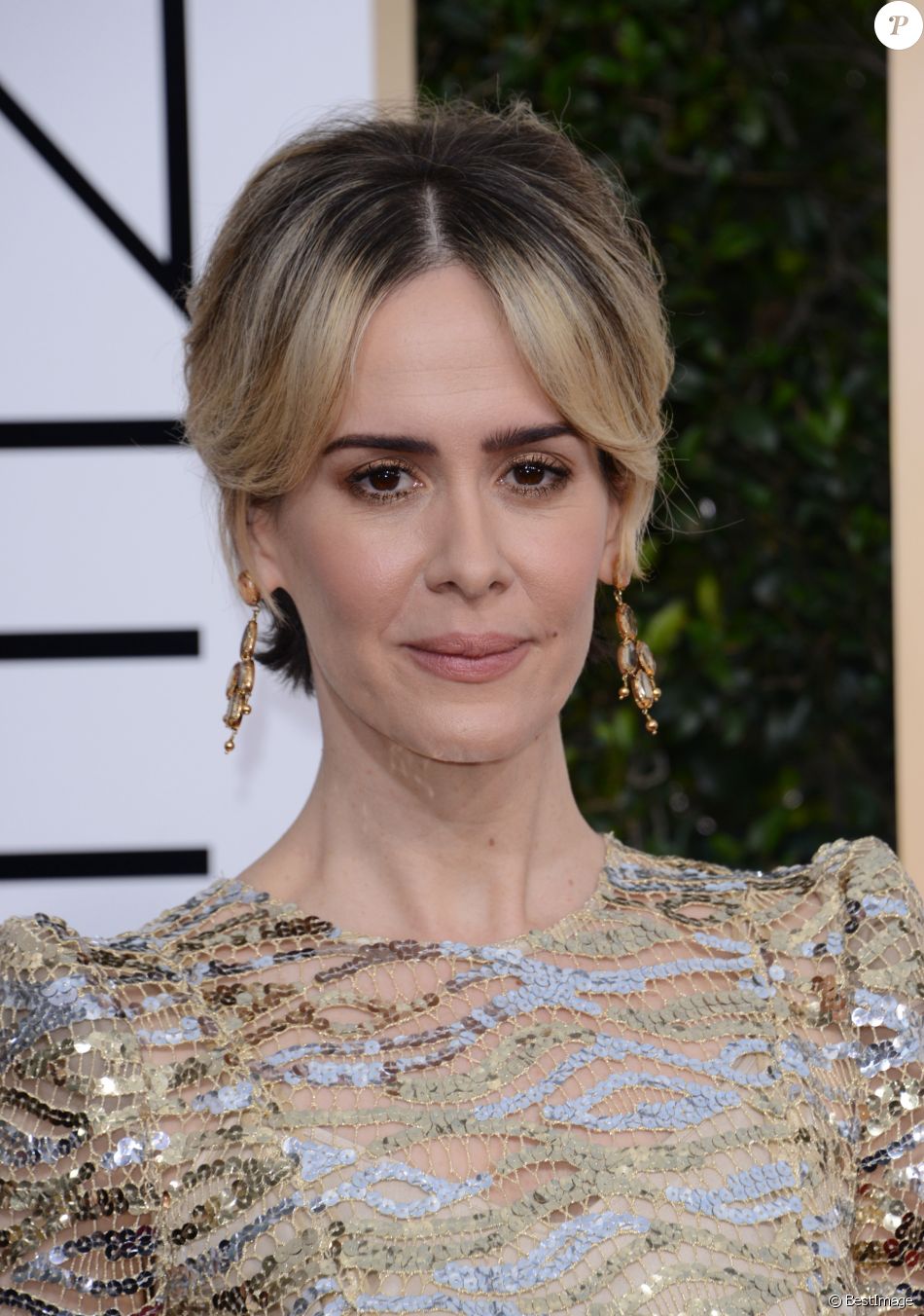 Sarah Paulson - La 74ème cérémonie annuelle des Golden Globe Awards à