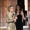 Sarah Paulson - Show lors de la 74ème cérémonie annuelle des Golden Globe Awards à Beverly Hills, Los Angeles, Californie, Etats-Unis, le 8 janvier 2017.