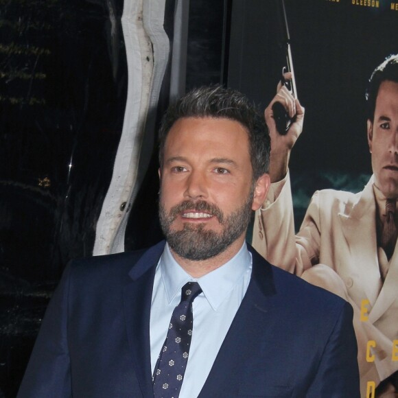 Ben Affleck - Avant-première du film "Live By Night" ("Ils vivent la nuit") au Chinese Theatre à Hollywood, Los Angeles, le 9 janvier 2017.