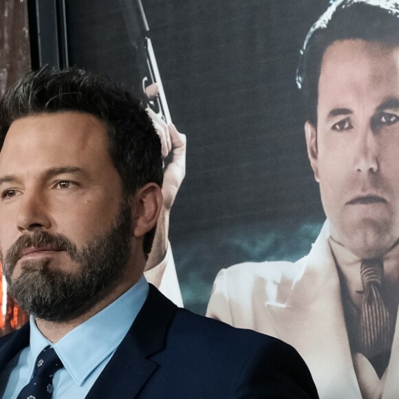 Ben Affleck - Avant-première du film "Live By Night" ("Ils vivent la nuit") au Chinese Theatre à Hollywood, Los Angeles, le 9 janvier 2017.