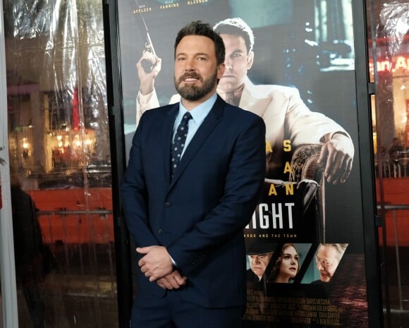 Ben Affleck - Avant-première du film "Live By Night" ("Ils vivent la nuit") au Chinese Theatre à Hollywood, Los Angeles, le 9 janvier 2017.