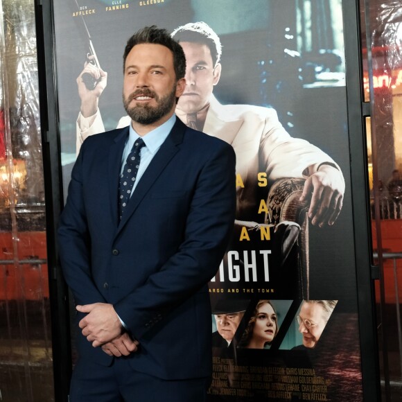 Ben Affleck - Avant-première du film "Live By Night" ("Ils vivent la nuit") au Chinese Theatre à Hollywood, Los Angeles, le 9 janvier 2017.