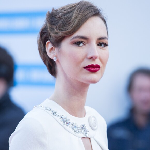 Louise Bourgoin - Hommage à O. Bloom lors de la première du film "Jamais entre amis" à l'occasion du 41ème Festival du Film Americain de Deauville le 6 Septembre 2015.