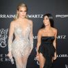Khloe Kardashian et sa soeur Kourtney Kardashian - Gala 2016 "Angel Ball hosted by Gabrielle's Angel Foundation for Cancer Research", qui honore, entre autres, Robert Kardashian, à New York, le 21 novembre 2016.