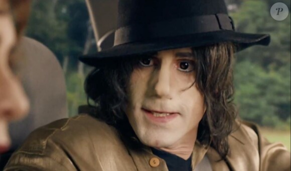 Image de Joseph Fiennes en Michael Jackson dans le teaser de l'épisode issu de la collection Urban Myths, pour SkyArts. Janvier 2017.