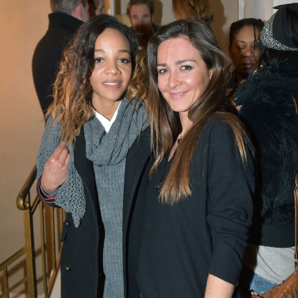 Exclusif - Louisy Joseph et Emmanuelle Boidron - Générale de la pièce "Bonjour Ivresse" au thêatre Daunou à Paris le 12 janvier 2017. © Giancarlo Gorassini/Bestimage  - Paris