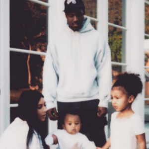 Kim Kardashian en famille sur des photos publiées sur Instagram le 3 janvier 2017