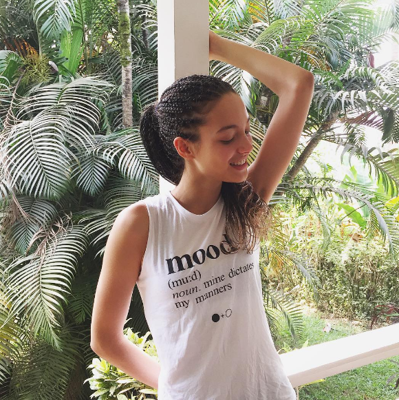 Jenaye Noah au Cameroun. Photo postée sur Instagram en janvier 2017.