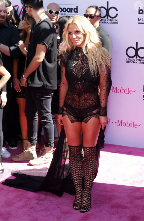 Britney Spears à la soirée Billboard Music Awards à T-Mobile Arena à Las Vegas, le 22 mai 2016 © Mjt/AdMedia via Bestimage