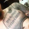 Prince Jackson a publié des photos de son deuxième tatouage sur sa page Instagram, en janvier 2017.