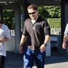 Prince Michael Jackson arrive sur le plateau de l'émission TV "Extra" à Los Angeles, Californie, Etats-Unis, le 21 novembre 2016. © CPA/Bestimage