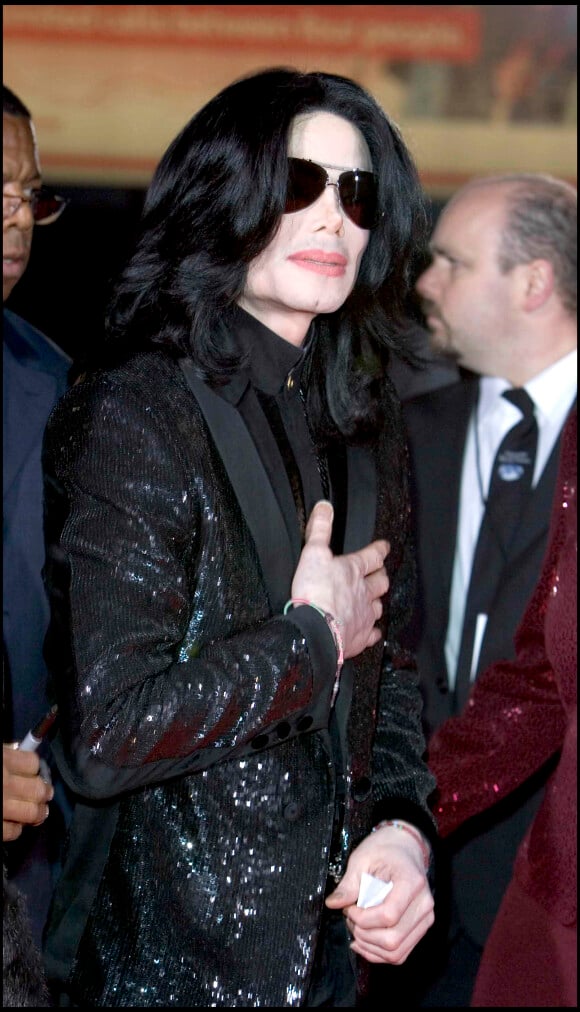 Michael Jackson lors des World Music Awards à Londres, le 15 novembre 2006