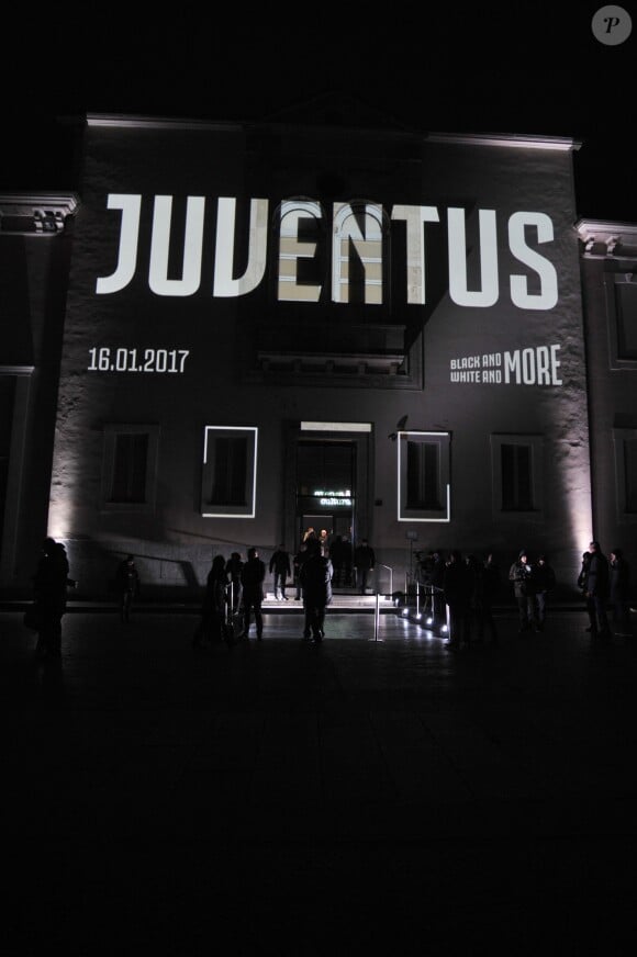 Soirée "Black and White and More - 2beJuventus" organisée par la Juventus de Turin. Milan, le 16 janvier 2017.