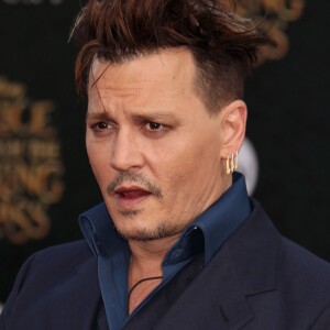 Johnny Depp à la première de "Alice de l'autre côté du miroir" au théâtre El Capitan à Los Angeles le 23 mai 2016.