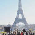 Paris Jackson lors d'un shooting photo pour Chanel à Paris. Photo publiée sur Instagram le 18 janvier 2017.