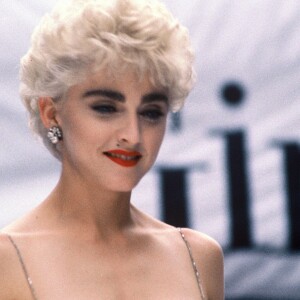 Madonna à la première du film Who's That Girl à New York, le 8 août 1988