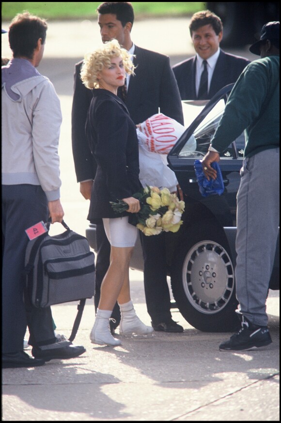 Madonna à Paris le 2 juillet 1990