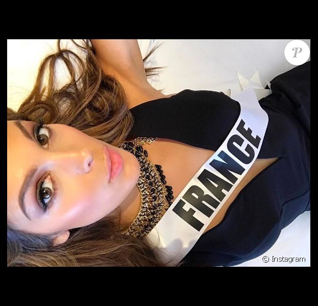 Iris Mittenaere (Miss France 2016) à Manille pour le concours Miss Univers 2016, en janvier 2017.
