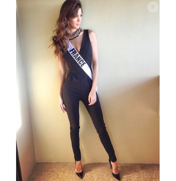 Iris Mittenaere (Miss France 2016) à Manille pour le concours Miss Univers 2016, en janvier 2017.