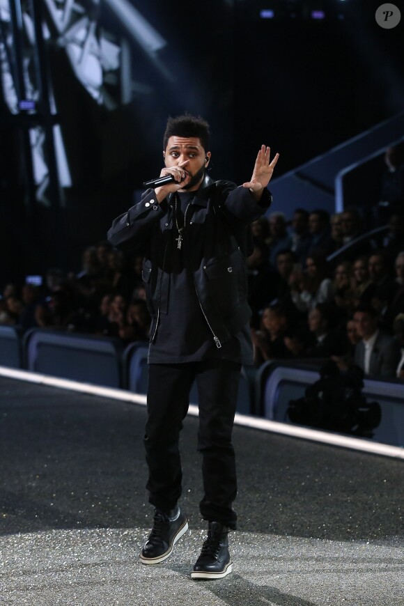 The Weeknd (Abel Tesfaye) - Défilé Victoria's Secret Paris 2016 au Grand Palais à Paris, le 30 novembre 2016.