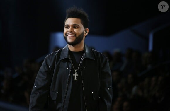 The Weeknd (Abel Tesfaye) au défilé "Victoria's Secret Paris 2016" au Grand Palais à Paris, le 30 novembre 2016.