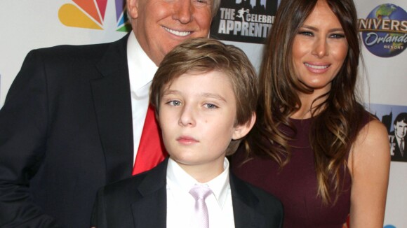 Donald Trump : Son fils de 10 ans, Barron, critiqué, Chelsea Clinton le défend